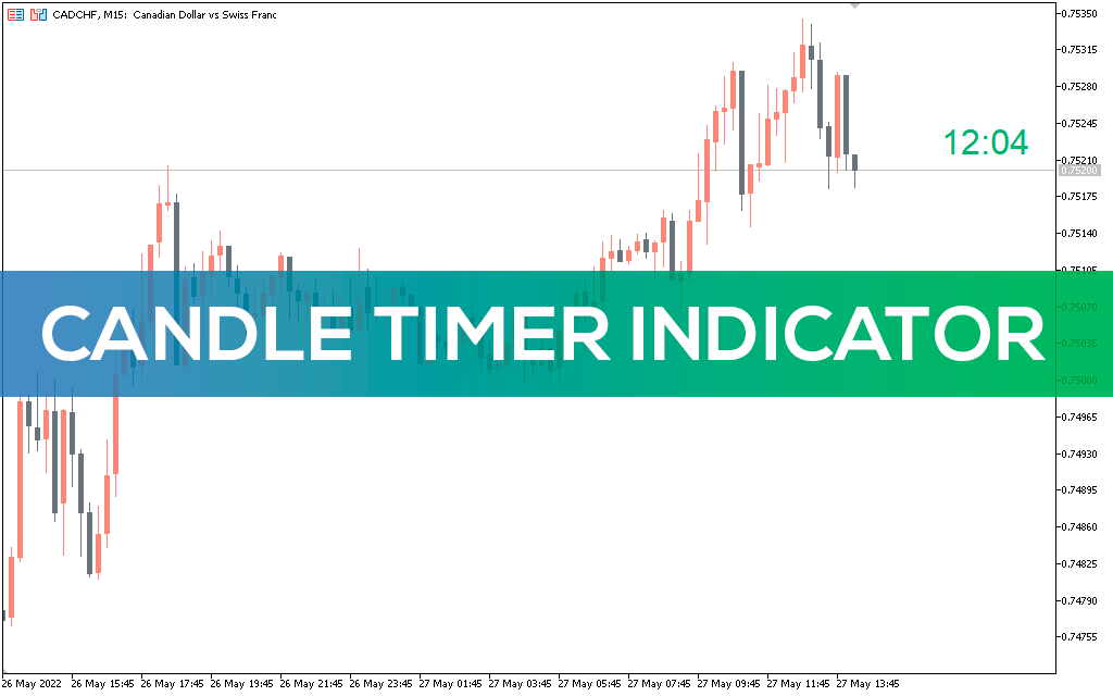 Candle-timer-indicator-mt5 for mt5