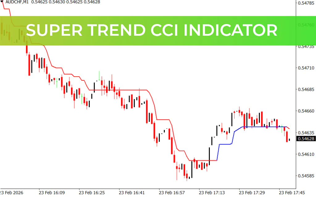 Super Trend CCI Indicator