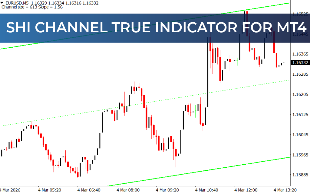 SHI Channel true Indicator For MT4