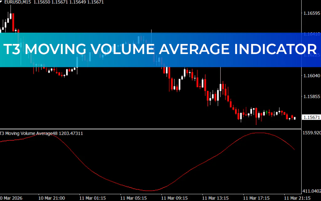 T3 Moving Volume Average Indicator