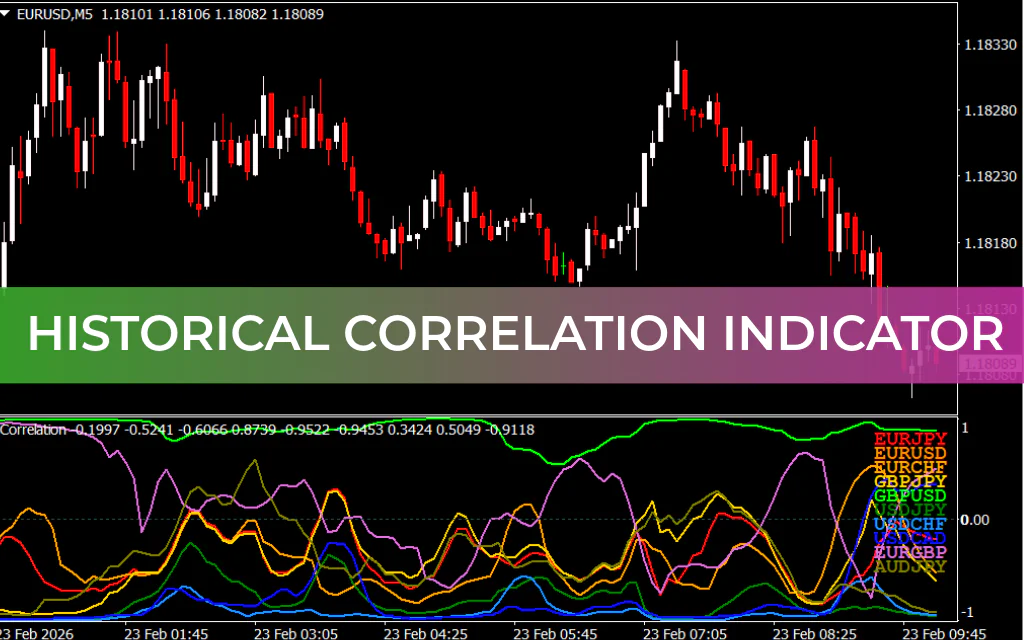 Historical Correlation Indicator