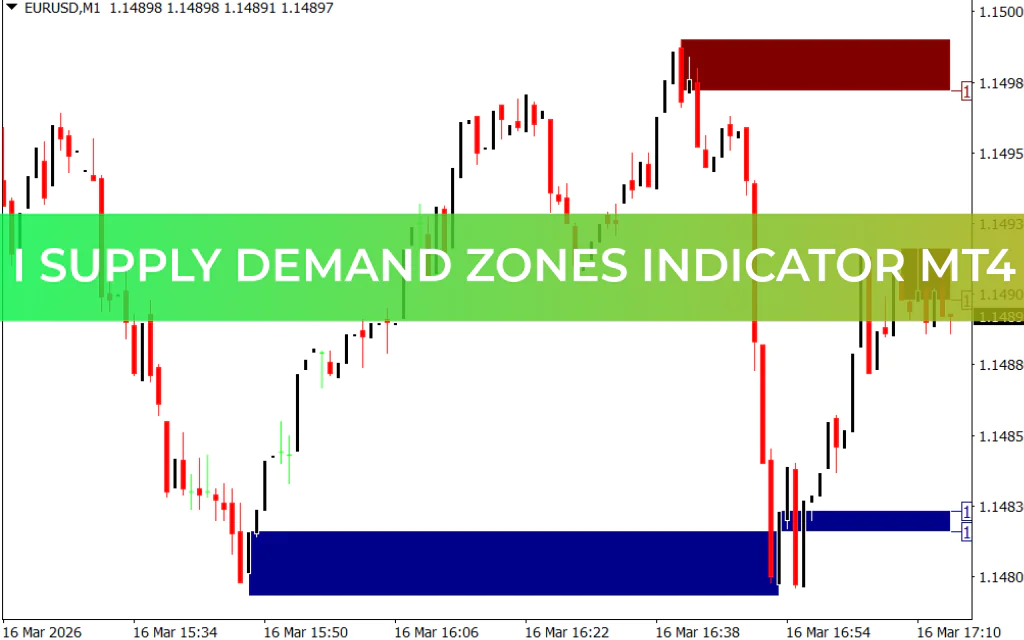 I Supply Demand Zones Indicator MT4