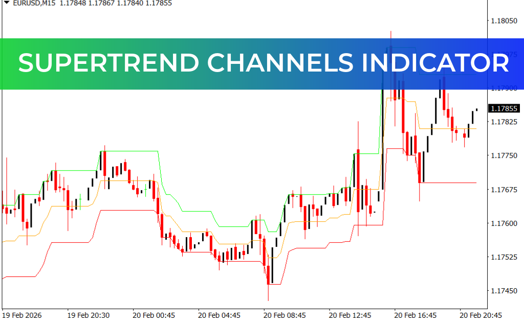 Supertrend Channels Indicator