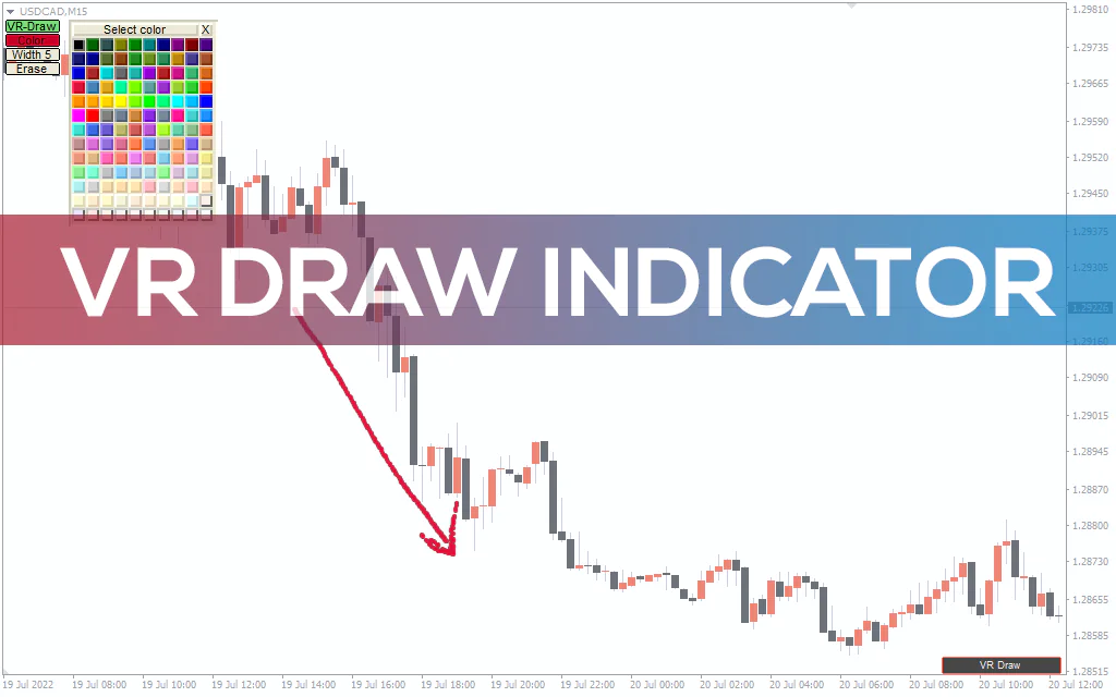 Vr Draw Indicator For MT4