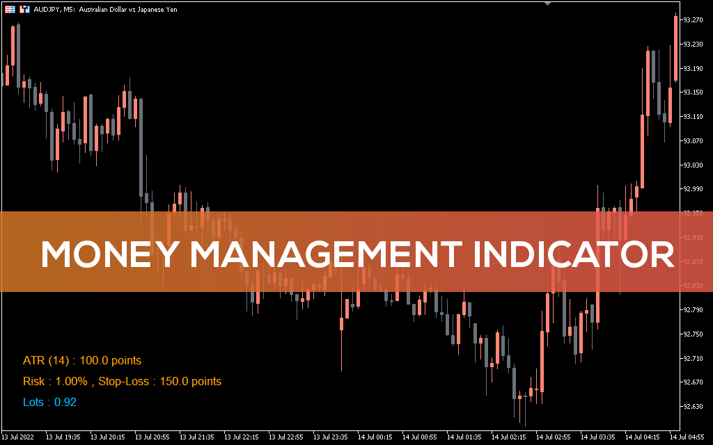 Money Management Indicator MT5
